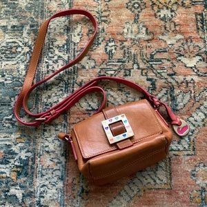 2000s Dooney & Bourke Hearts mini bag